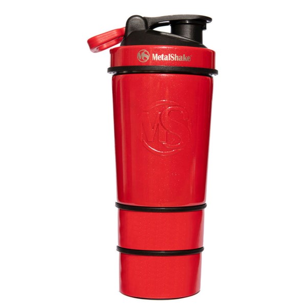 Metalshake Steel 600 ml, Punainen