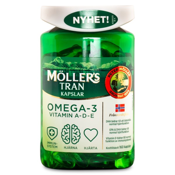 Möllers Omega-3, 160 kaps.
