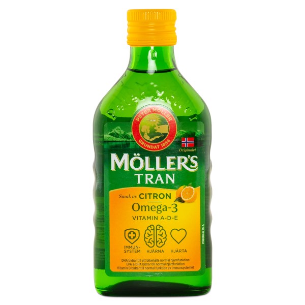 Möllers Tran, Sitruuna, 250 ml