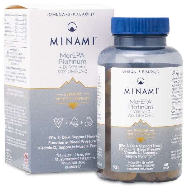 MorEPA Platinum, 60 kapselia