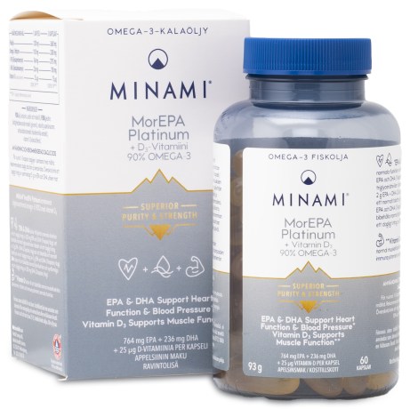 Pienoiskuva MorEPA Platinum, 60 kapselia