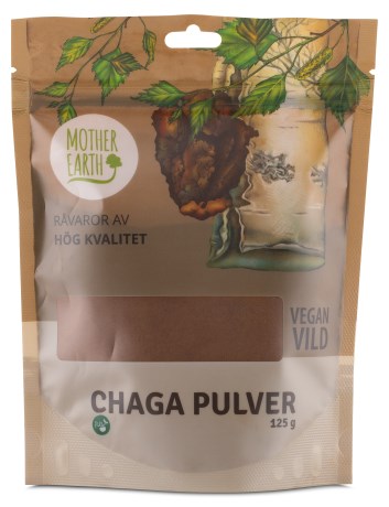 Pienoiskuva Mother Earth Chaga -pakurijauhe, 125 g