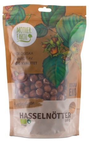 Pienoiskuva Mother Earth Hasselp�hkin�t Premium EKO, 500 g