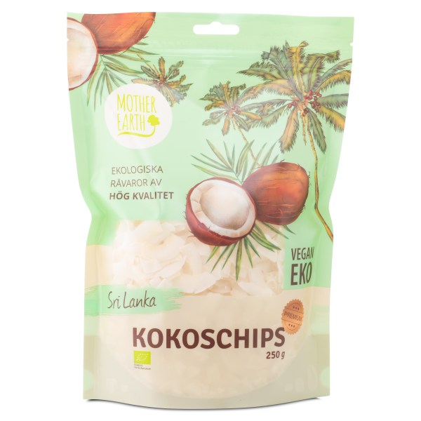 Mother Earth Kookoslastut Premium EKO, 250 g