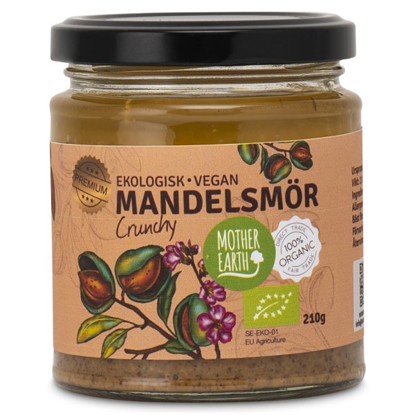 Mother Earth Mantelivoi Crunchy Premium Luomu, 210 g