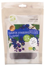 Pienoiskuva Mother Earth Mustaherrukkajauhe EKO, 125 g