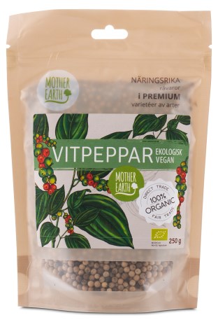 Pienoiskuva Mother Earth Valkopippuri Luomu, 250 g