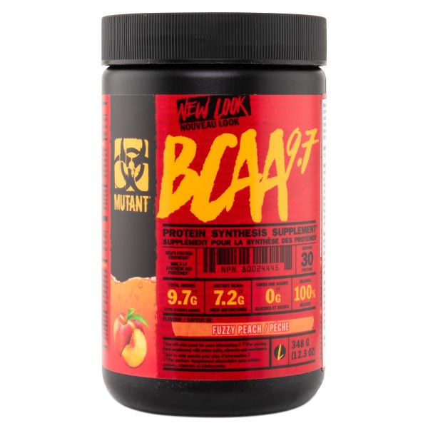 Mutant BCAA 9.7, Fuzzy Peach, 30 annosta