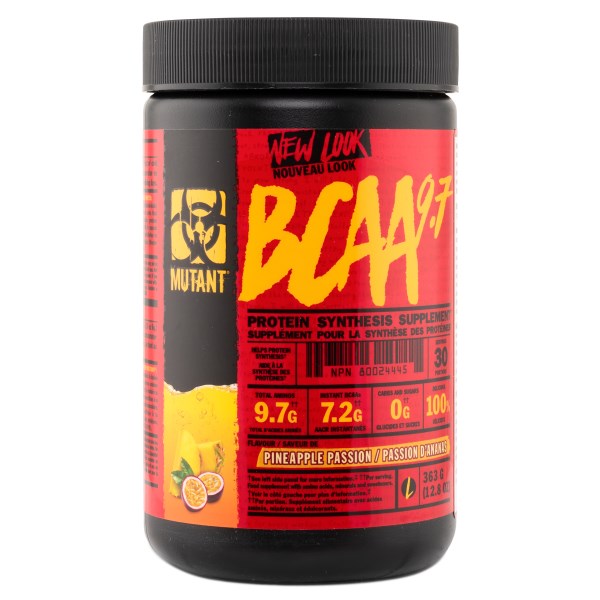 Mutant BCAA 9.7, Pineapple Passion, 30 annosta