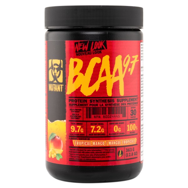 Mutant BCAA 9.7, Tropical Mango, 30 annosta