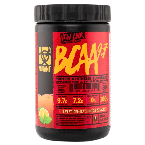 Mutant BCAA 9.7, Sweet Iced Tea, 30 annosta