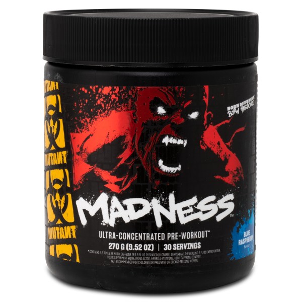 Mutant Madness, Blue raspberry, 30 annosta