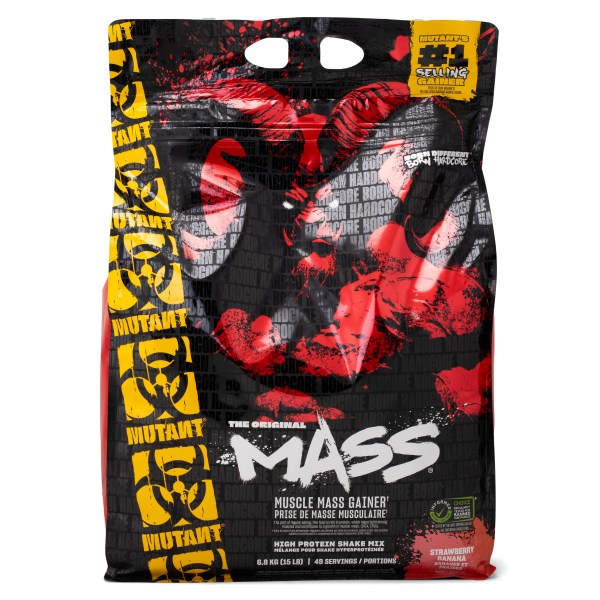 Mutant Mass, Strawberry Banana, 6,8 kg