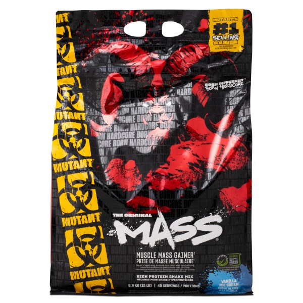 Mutant Mass, Vanilla Ice Cream, 6,8 kg