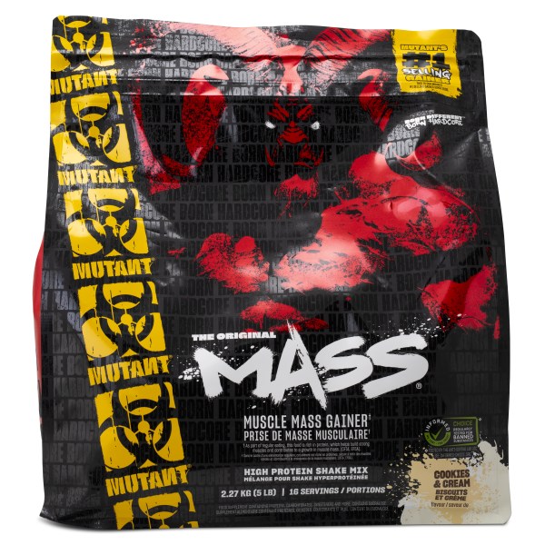Mutant Mass, Cookies and Cream, 2,2 kg