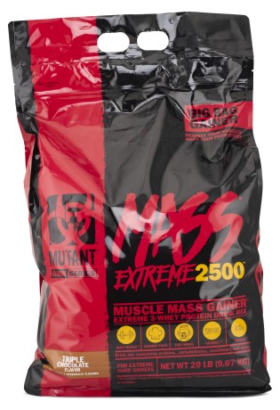 Pienoiskuva Mutant Mass Extreme 2500, Triple Chocolate, 9 kg