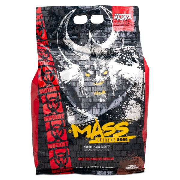 Mutant Mass Extreme 2500, Triple Chocolate, 9 kg