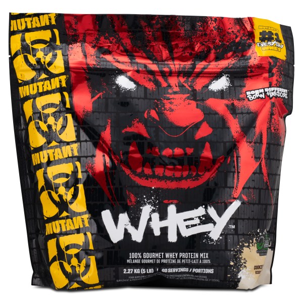 Mutant Whey, Cookies & Cream, 2,27 kg