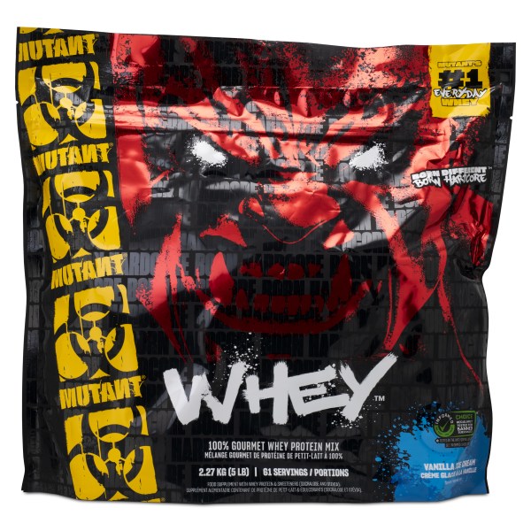 Mutant Whey, Vanilja, 2,27 kg