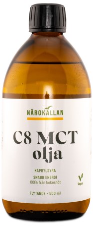 Pienoiskuva Nrokllan C8 MCT Oil, 500 ml