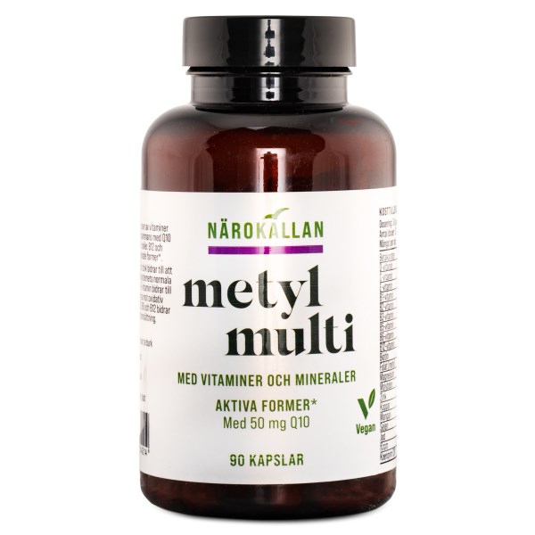Närokällan Metyl Multi, 90 kapselia
