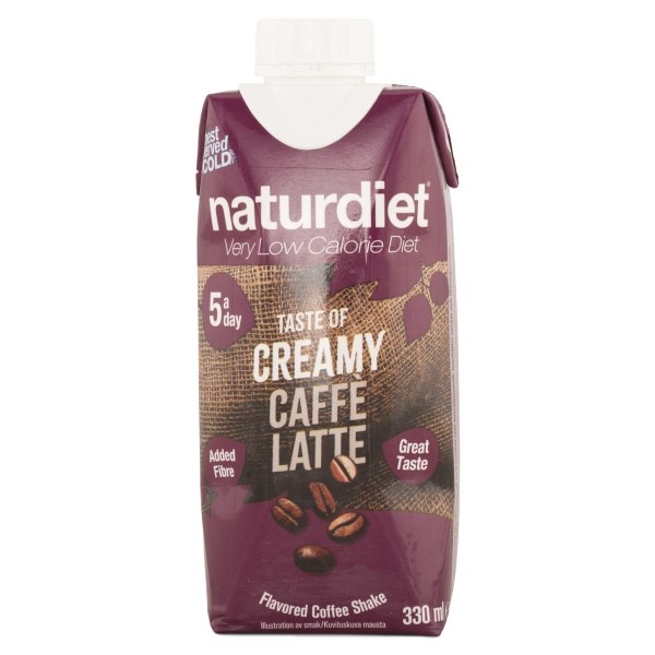 Naturdiet Shake, Caffe Latte, 330 ml