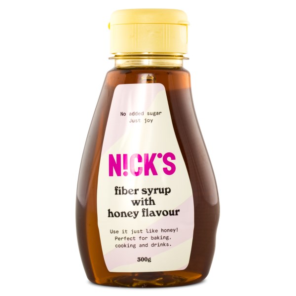 Nicks Fiber Syrup with Honey Flavour, 300 g