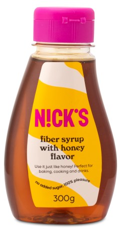 Pienoiskuva Nicks Fiber Syrup with Honey Flavour, 300 g