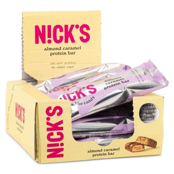 Nicks Protein Bar, Mantelikaramelli, 12 kpl