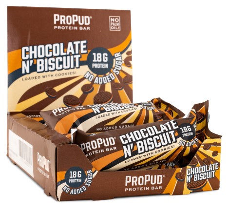 Pienoiskuva Njie Propud Proteiinipatukka, Chocolate nBiscuit, 12 kpl