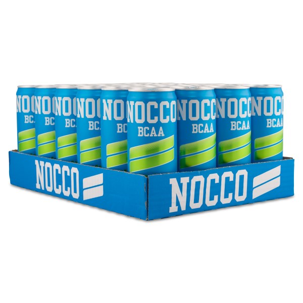 NOCCO BCAA, Päärynä, Kofeiini, 24 kpl