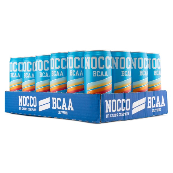 NOCCO BCAA, Sunny Soda,  Kofeiini, 24 kpl