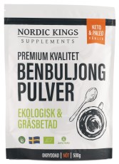 Nordic Kings Premium Naudan Luuliemijauhe Luomu
