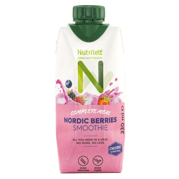 Nutrilett Less Sugar Smoothie, Nordic Berries