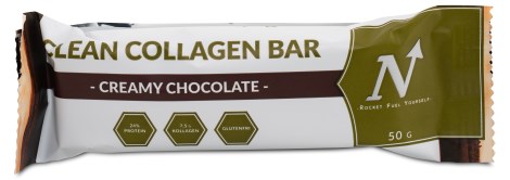 Pienoiskuva Nyttoteket Clean Collagen Bar, Creamy Chocolate, 1 kpl