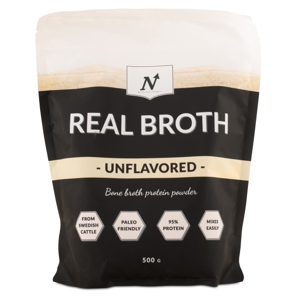 Nyttoteket Real Broth, Maustamaton, 500 g