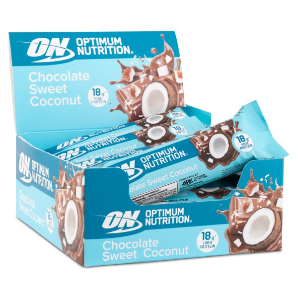 Optimum Chocolate Sweet Coconut Bar, 12 kpl, Kookos