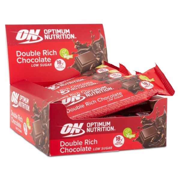 Optimum Double Rich Chocolate Plant Bar, 12 kpl, Suklaa