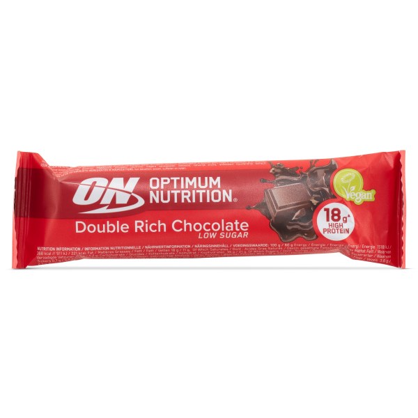 Optimum Double Rich Chocolate Plant Bar, Suklaa