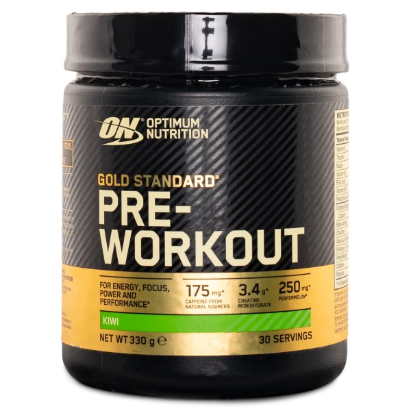Optimum Nutrition Gold Standard Pre-Workout, Kiwi, 330g