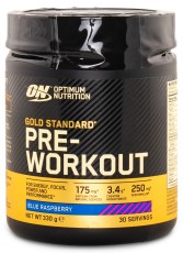 Pienoiskuva Optimum Nutrition Gold Standard Pre-Workout, Blue raspberry, 330g