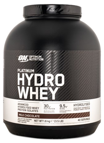 Pienoiskuva Optimum Nutrition Platinum Hydro Whey, Milk Chocolate, 1,6 kg