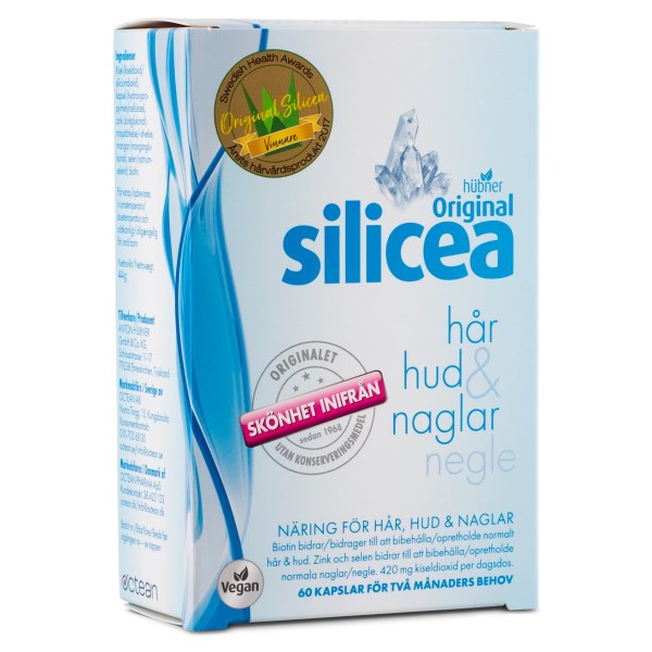 Original Silicea Piilisäravinne, 60 kapselia