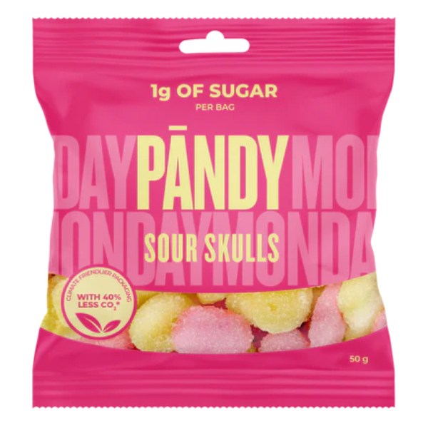 Pändy Candy, Sour Skulls, 50 g