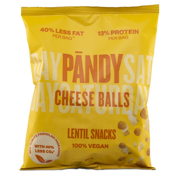 Pändy Linssishipsit, Cheese Balls, 50 g