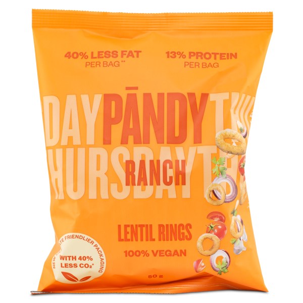 Pändy Linssishipsit, Ranch, 50 g