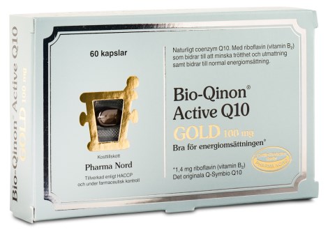 Pienoiskuva Pharma Nord Bio-Qinon Active Q10 Gold , 60 kapselia