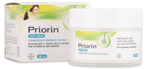 Pienoiskuva Priorin Hair Mask, 180 ml