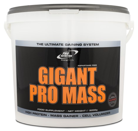 Pienoiskuva Pro Nutrition Gigant Pro Mass, Mansikka, 5 kg