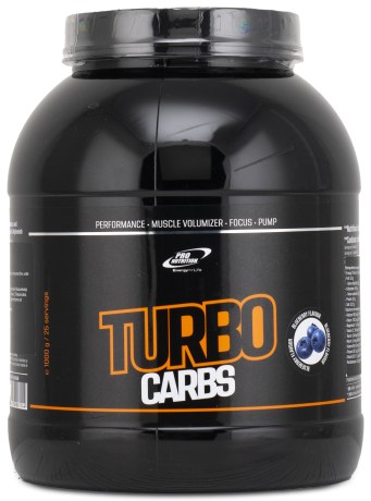Pienoiskuva Pro Nutrition Turbo Carbs, Mustikka, 1 kg